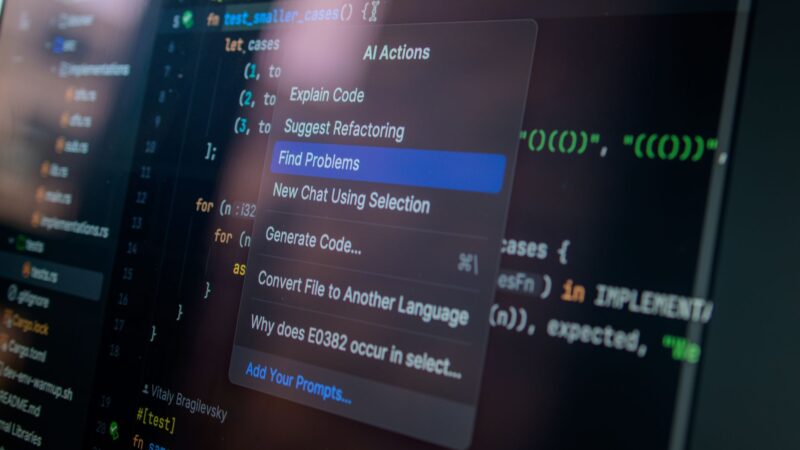 Developer analyseert LLM model migratie in terminal met Azure OpenAI deployment configuratie
