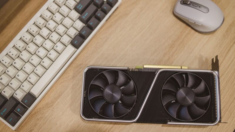 AMD grafische kaart in een developer-werkstation voor AMD GPU lokale AI-inferentie met ROCm